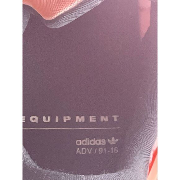 Adidas EQT Athletic Shoes Men's US 7 Pink Striped Round Toe Lace Up Flat Heel - Picture 4 of 5